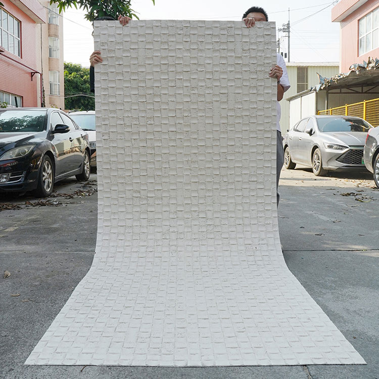 Flexibel stenvågtvättad stenmosaik